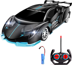 Remote Control Car for Boys Fast 1/18 Scale Rechargeable RC Vehicle Cars Toys Xm - £20.02 GBP