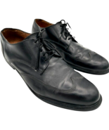 stuart mcguire men&#39;s 60545 black leather wingtip brogue oxford shoes siz... - $34.34 CAD