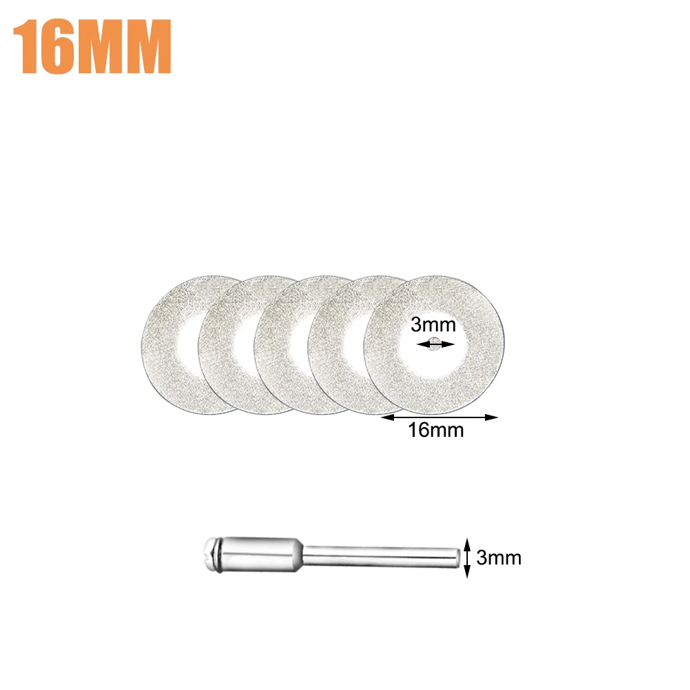 5/10 Pcs Asive  Cutting Disc for Mini Drill +1/2 Pcs Mandrel for Dremel Tile Cle - £129.75 GBP