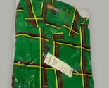 NOS Regal Wear Mens 4XL Outfit Green Button Up Shirt And Shorts Matching... - $18.00