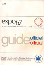 Expo67 Official Guide Montreal Canada - £7.86 GBP