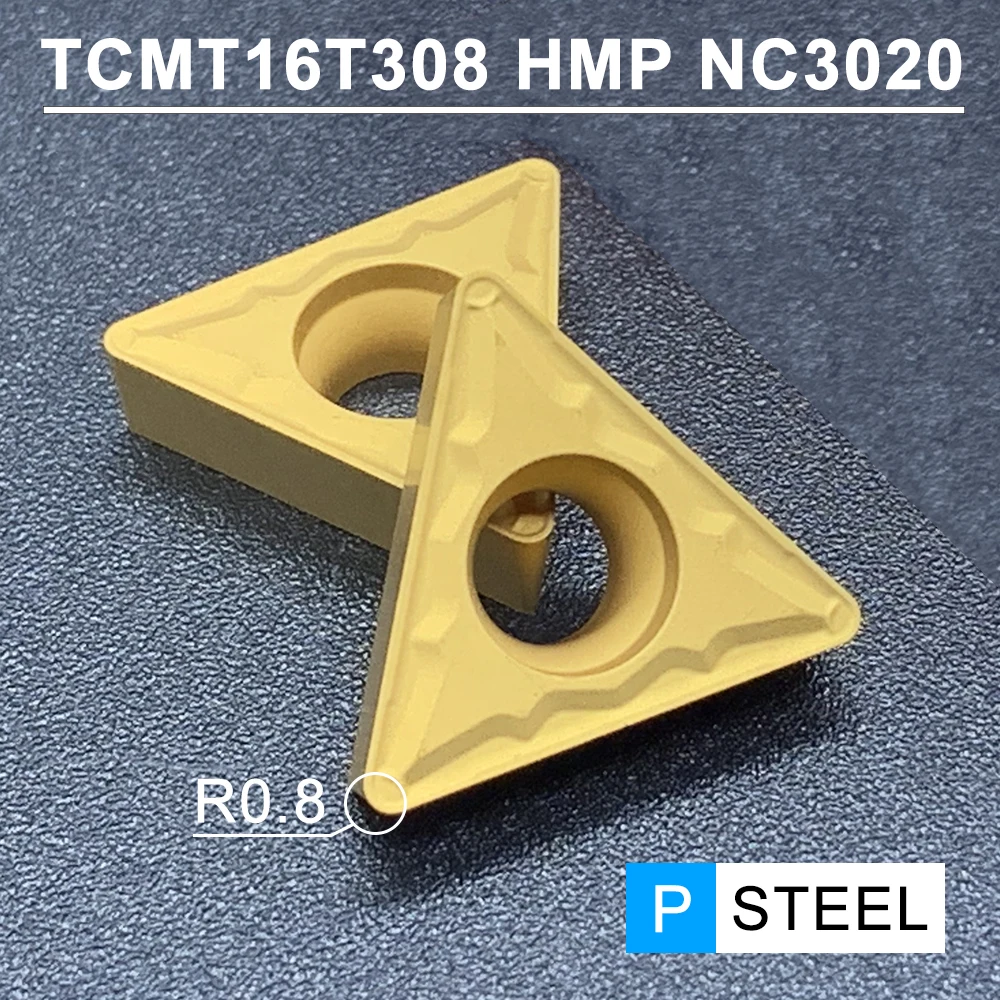 TCMT16T308 HMP NC3020  Carbide Inserts Internal Turning Tool Lathe Cutter Semi-f - £223.70 GBP
