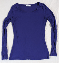 RICKI&#39;S LONG SLEEVE WOMEN&#39;S SHIRT TOP PURPLE SIZE SMALL FASHION WEAR STY... - $15.99