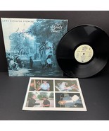 THE MOODY BLUES Band SIGNED Long Distance Voyager Vinyl Album LP COA x4 Framed - $9,226.72 MXN
