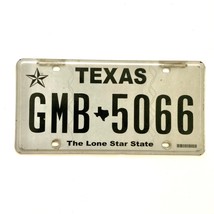 Untagged United States Texas Lone Star Passenger License Plate GMB 5066 - $16.82