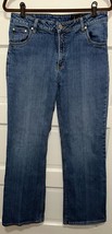 Lawman Womens Jeans Size 11/12 (29x31) Bootcut Medium Wash Vintage Hong ... - £19.45 GBP