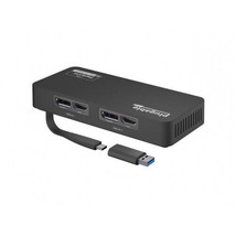 PLUGABLE TECHNOLOGIES USBC-6950U PLUGABLE 4K DISPLAYPORT AND HDMI DUAL M... - £123.53 GBP