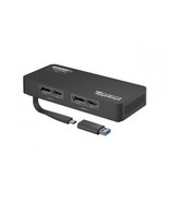 PLUGABLE TECHNOLOGIES USBC-6950U PLUGABLE 4K DISPLAYPORT AND HDMI DUAL M... - £117.89 GBP