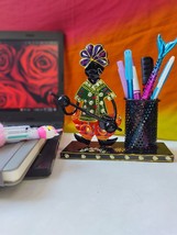 Musician Pen-Holder Iron Decorative Showpiece For Home, Office by MARMORIS ECOM - £32.12 GBP