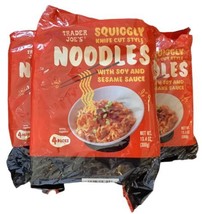 Trader Joe’s Noodles Squiggly Knife Cut Style 3 Packages 12 Servings - £23.54 GBP
