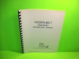 Astron Belt Original Temporary Video Arcade Game Instruction Manual Vintage - £18.42 GBP