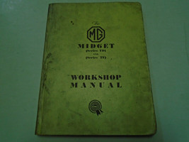 1950-1955 Il Midget Td Tf Negozio Manuale Officina Servizio Libro Guida Nuovo - £77.95 GBP