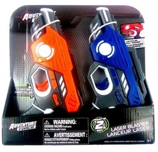 Adventure Force Electronic Hand Gun Laser Blaster Fun Toys Age 3+ Pack of 2 New - £10.89 GBP