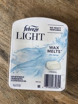 Febreze Light Scent Wax Melts - Sea Spray 6 cubes NO HEAVY PERFUMES - $11.26
