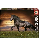 NEW Educa Jigsaw Puzzle 1000 Pieces Adults 19555 Trotting Horse - $44.57 CAD