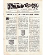 Weekly Philatelic Gossip May 12, 1934 Stamp Collecting Magazine - £3.88 GBP