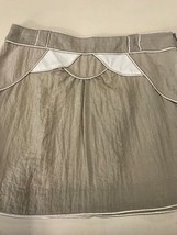 BCBGirls Women&#39;s Skirt  Beige and Ivory Skirt Size Med Jr. NWT - £9.70 GBP