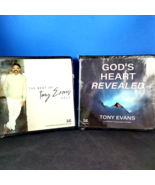 Tony Evans CDs Best of 2022 &amp; God&#39;s Heart Revealed Vol 2 Urban Alternative - £10.95 GBP