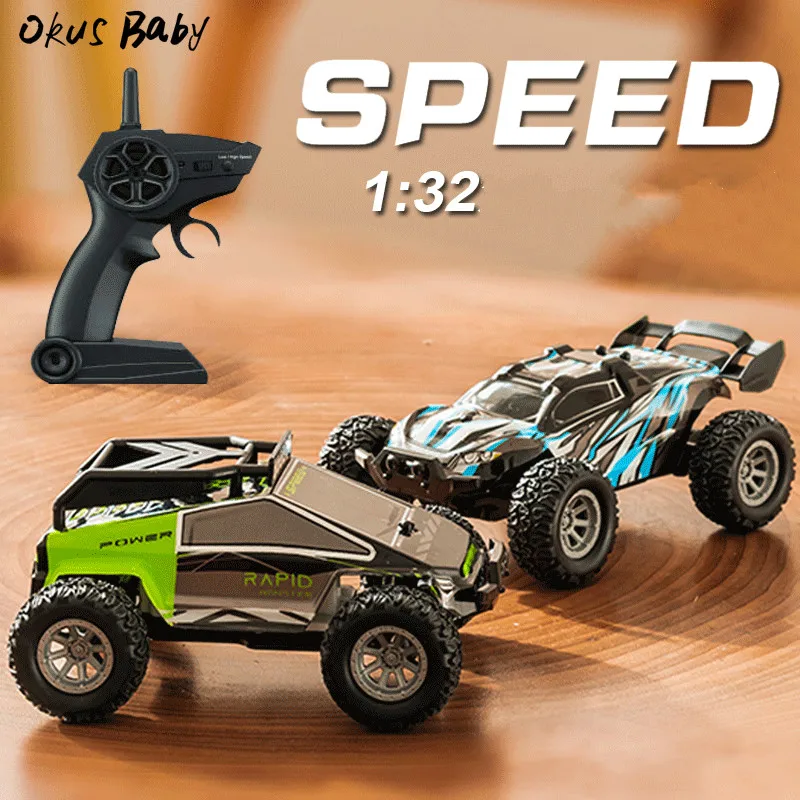 2023 New 1:32 Mini High Speed 20km/h RC Car Dual Speed Adjustment Indoor... - £10.60 GBP+
