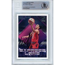 Kristi Toliver Washington Mystics Signed 2019 WNBA Donruss BGS On-Card Auto Slab - £61.89 GBP