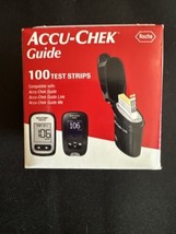 100  Accu-Chek Guide Glucose Blood Test Strips (Pack of 100).  09/01/2025 - £22.57 GBP