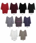 Japan Small Cable Bat Sleeves Boatneck Relaxed Knit shirt!  - $162.78 MXN