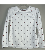 Tommy Hilfiger Women&#39;s Long-Sleeve Beach/pool/Swim Top/cover Up/Sunscreen - $13.72