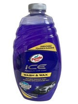 Turtle Wax Ice Premium Care Wash &amp; Wax 48 fl oz Smart Shield Tech Carnauba New - £45.55 GBP