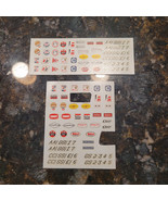 2 Vintage NHRA Model Car Kit Revell Nascar Decal Sheets 81355 81388 6692... - $29.95