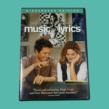 Music and Lyrics (DVD, 2007) With Drew Barrymore And Hugh Grant. Good Condition - £6.13 GBP