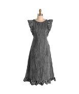 VTG 1970s Marimekko Vuokko Green Black Stripe Jokapoika Dress Sz 38 M - €589,45 EUR
