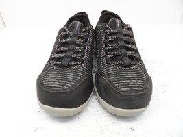 SKECHERS Women&#39;s Static Dissipative Lace-Up Work Shoes 99B96553 Black/Purple 5M - £28.62 GBP