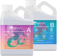 BBDINO Silicone Mold Making Kit 20A Silicone for Mold Making, Silicone M... - $44.74