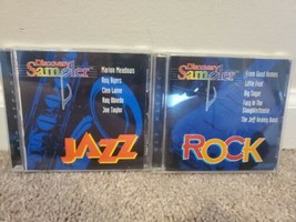 Lot of 2 Discovery Sampler CDs: Jazz Vol. 1, Rock Vol. 1 - $8.54