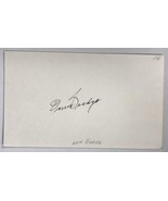 Don Budge (d. 2000) Signed Autographed Vintage 3x5 Index Card - Tennis L... - $285.10 MXN