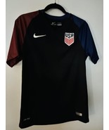 Nike 2016 USA USMNT Black Away Soccer Jersey, Size Small Authentic - $42.54