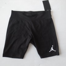 Nike Girls Jordan Jumpman Bike Shorts - 45A856 - Black - Size L - NWT - £11.79 GBP
