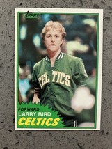 1981-82 Topps  #4 LARRY BIRD 2nd Year / Solo Rookie RC Celtics NM☘️ Vending H - £45.85 GBP