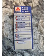 vintage Citgo lube sticker automobile ephemera NOS - $0.99
