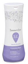 Summer&#39;s Eve Cleansing Wash for Sensitive Skin, Delicate Blossom, 15 Oz - £6.99 GBP