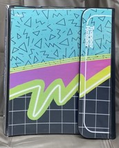 Trapper Keeper Mead Retro 80’s 90&#39;s Design Binder Notebook Portfolio Folder - $18.69