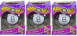 Magic 8 Ball Toy Game (Pack of 3) - $36.29