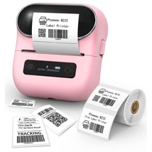 Label Printer - M220 Label Maker, Bluetooth Mini Barcode Label Printer, 3 Inch W - £103.07 GBP