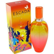 Escada Sunset Heat Perfume Edt Spray .13 1.6 3.3oz Rare New In Box For Her - £70.97 GBP+