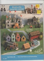 Birdsville Painted Wood Instruction Book Judy Westegaard Craft Toy Villa... - $7.84