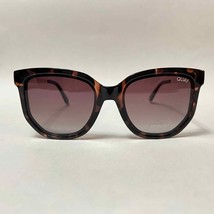New Quay Australia Coffee Run Mini Sunglasses Polarized Tort Brown - $88.11