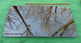 2003 Mercedes Benz C240 Year Specific Oem Factory Sunroof Glass Free Ship - £109.86 GBP