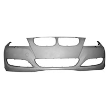 Front Bumper Cover For 2009-12 BMW 3-Series Primed Headlight Washer Holes - CAPA - £575.87 GBP