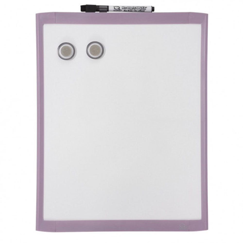 Quartet Basics Whiteboard Purple (280x360mm) - $32.19