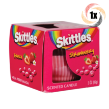1x Pack Skittles Strawberry Scented Candles 3oz ( Fast Free Shipping! ) - £9.24 GBP
